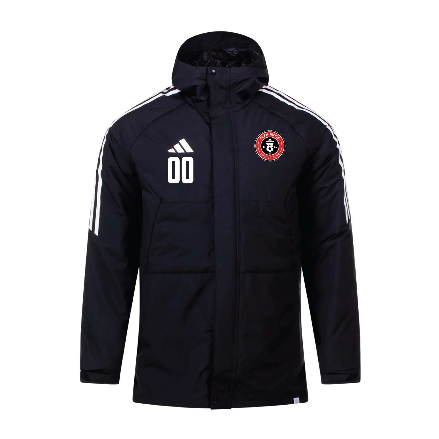 Glen Ridge SC adidas Tiro 24 Parka Black