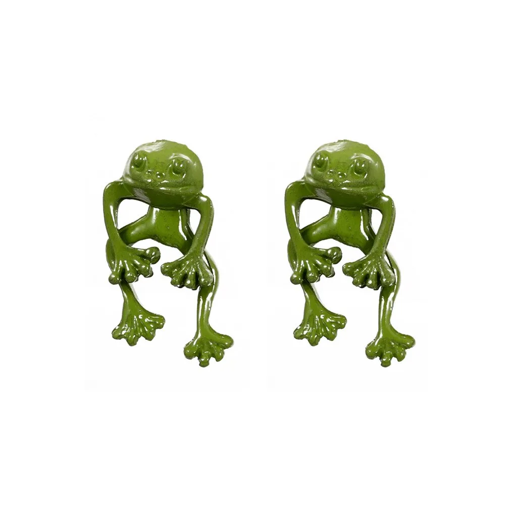 Gothic Frog Party Earrings