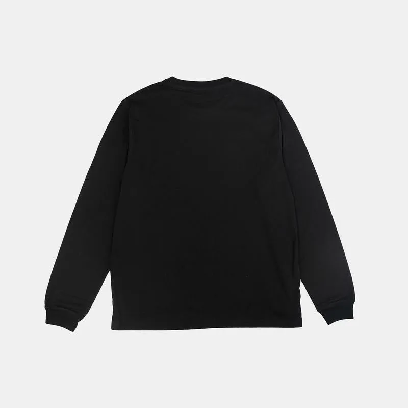 Halo Effect 'Sleepless' Long Sleeve Black T-shirt