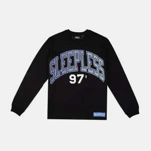 Halo Effect 'Sleepless' Long Sleeve Black T-shirt