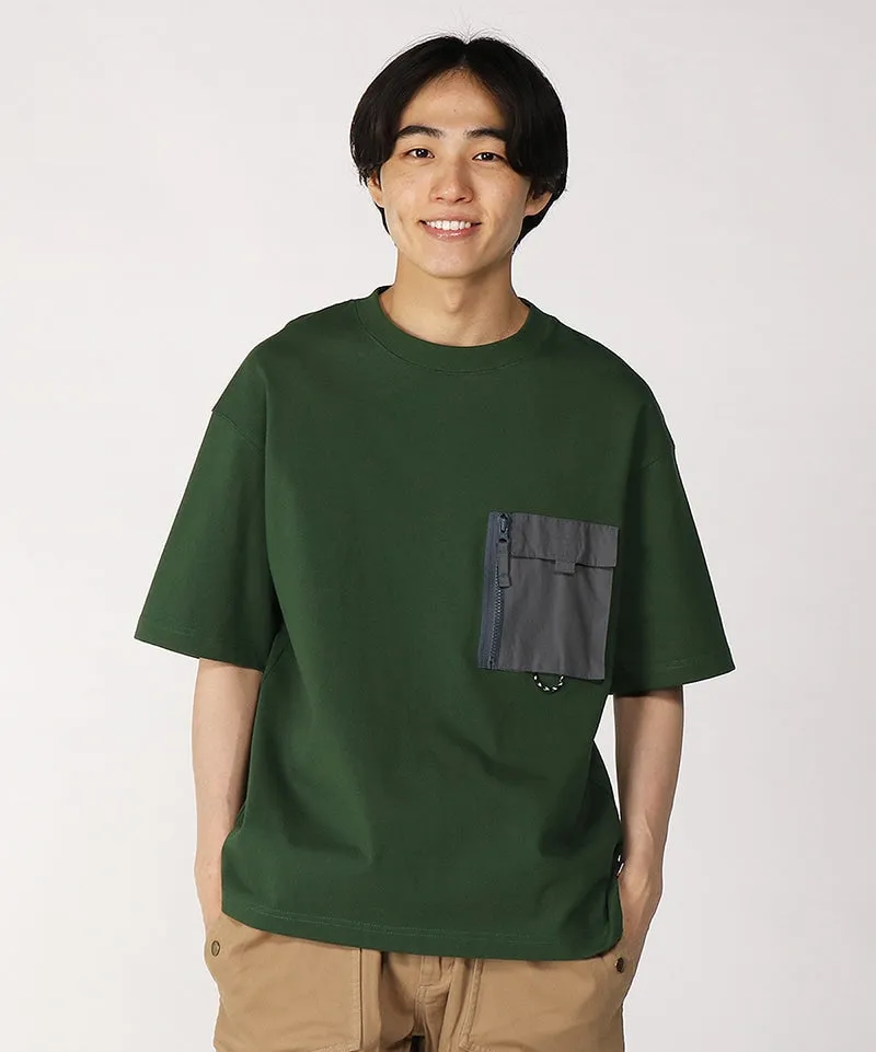 Heavy Weight Zip Pocket T-Shirt