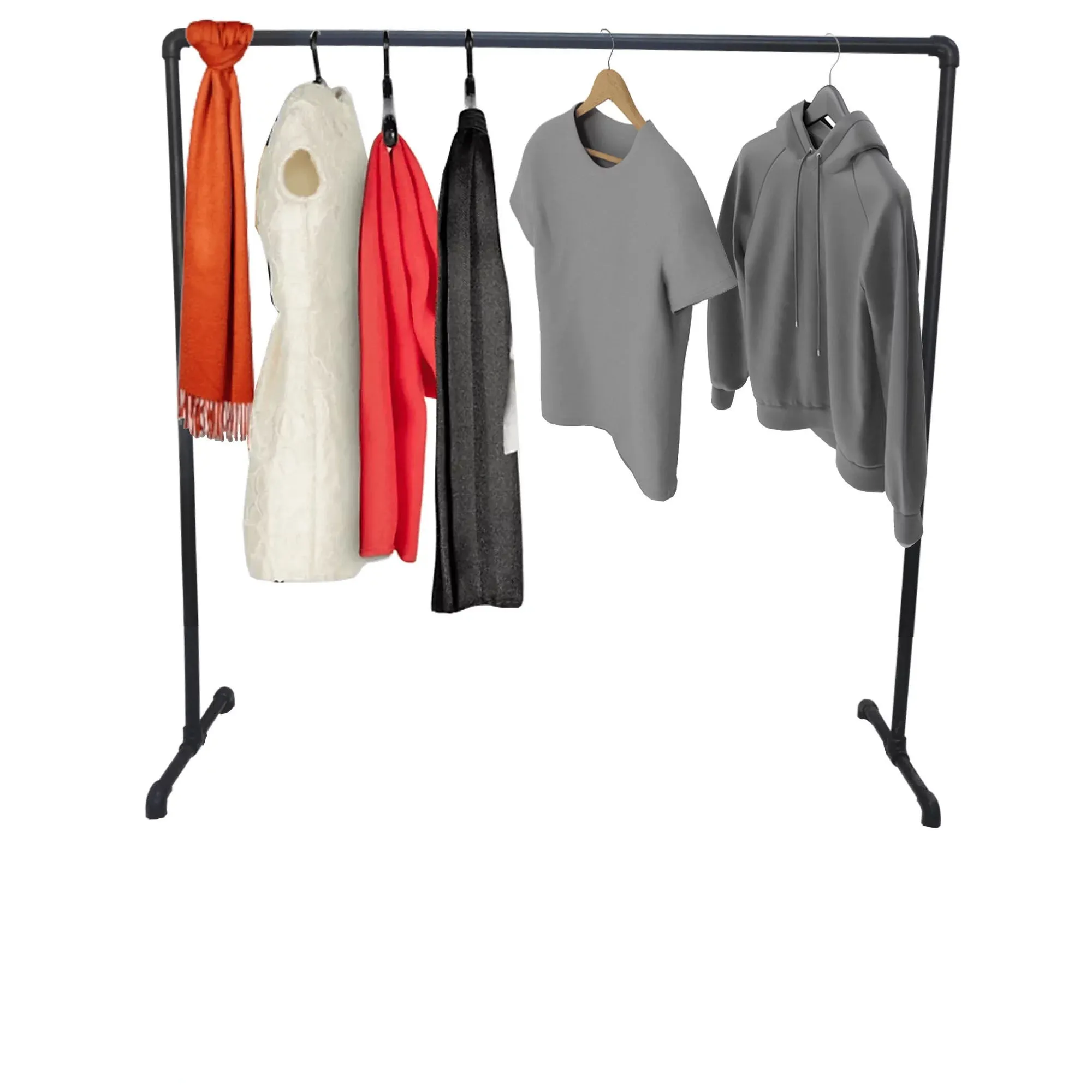 Industrial Pipe Child Garment Racks 126(L)X108CM(H)