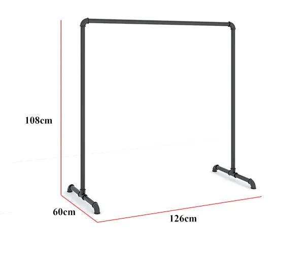 Industrial Pipe Child Garment Racks 126(L)X108CM(H)