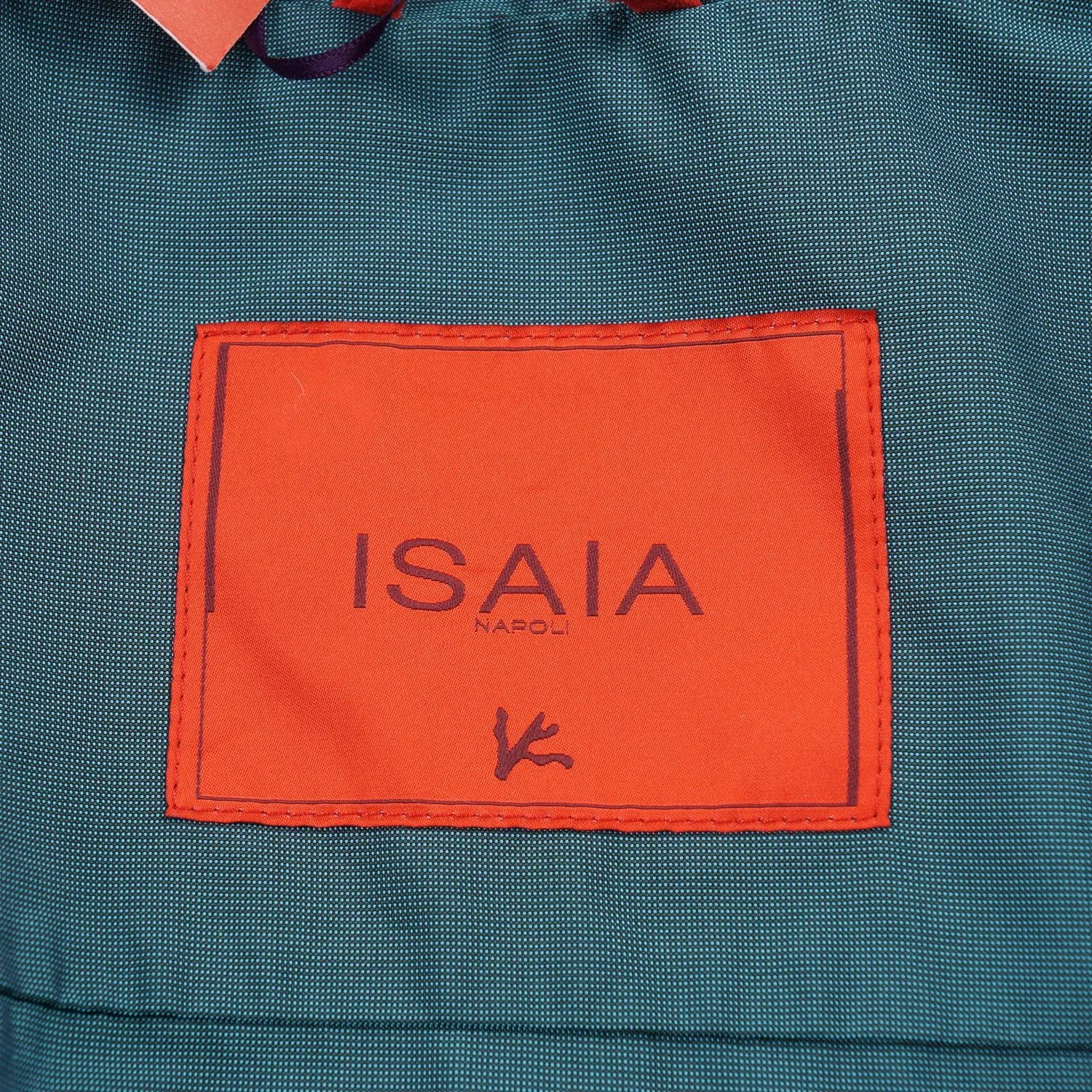 Isaia 'Aqua Canvas' Hooded Parka