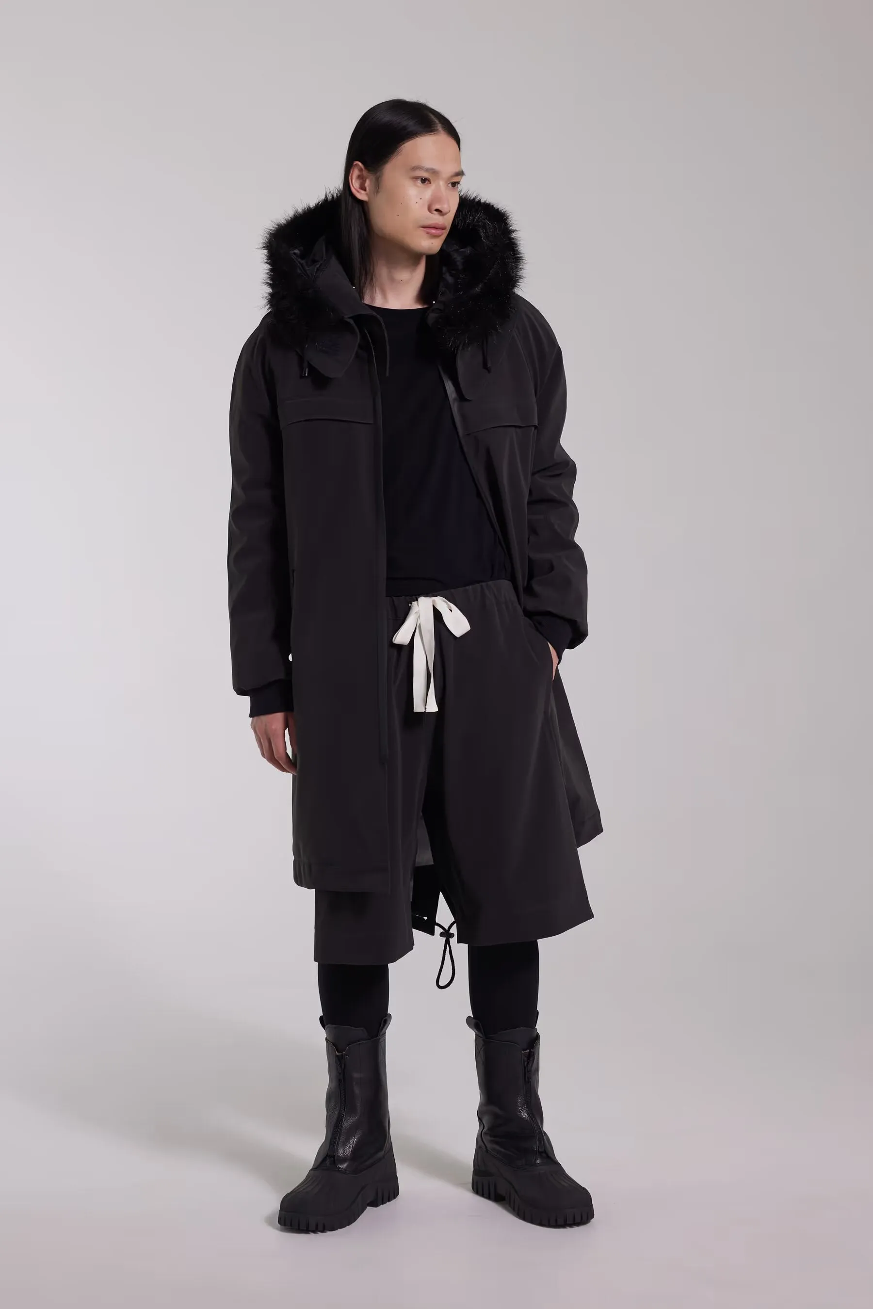 Kalix Matte Parka Black