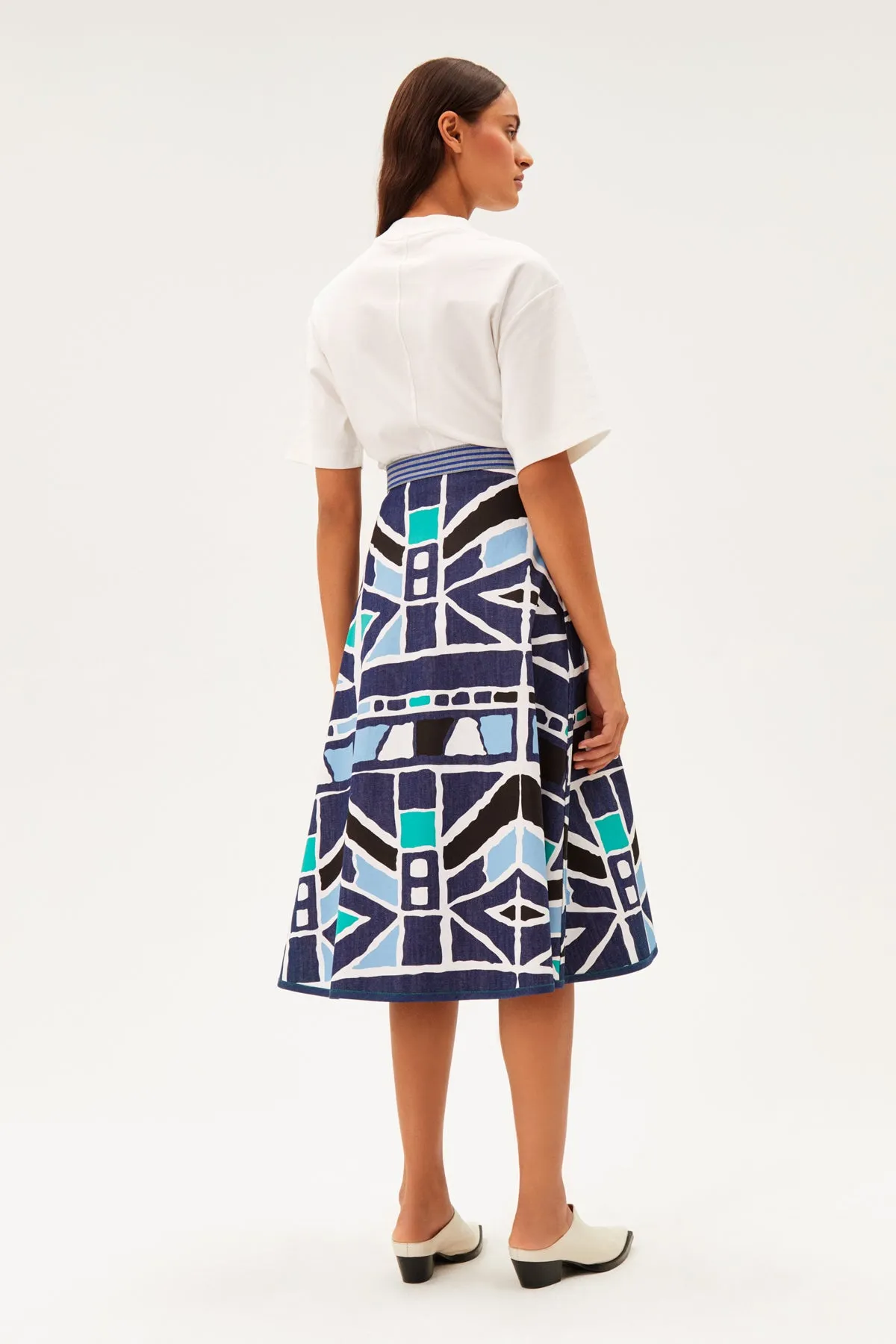 Kilimi Reversible Wrap Skirt Eloni