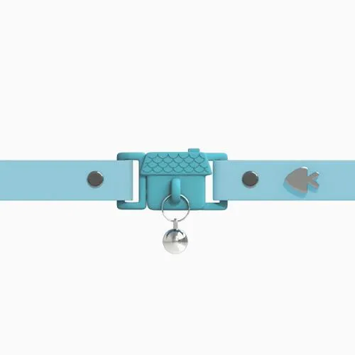 Kittyrama Vet & Cat Expert Approved Cat Collar Aqua