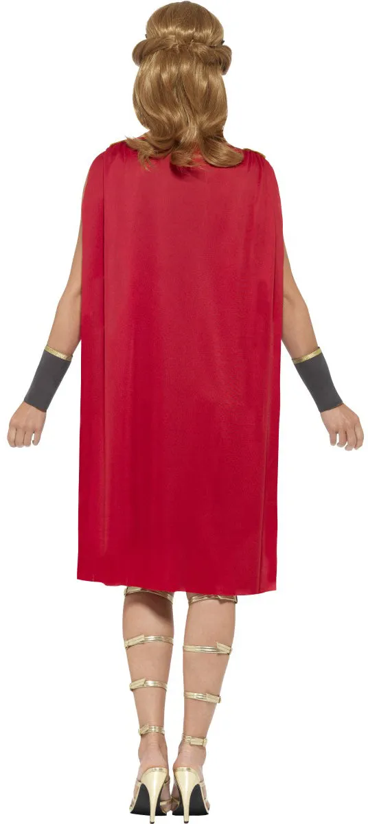 Ladies Roman Warrior Ancient Greek Gladiator Costume