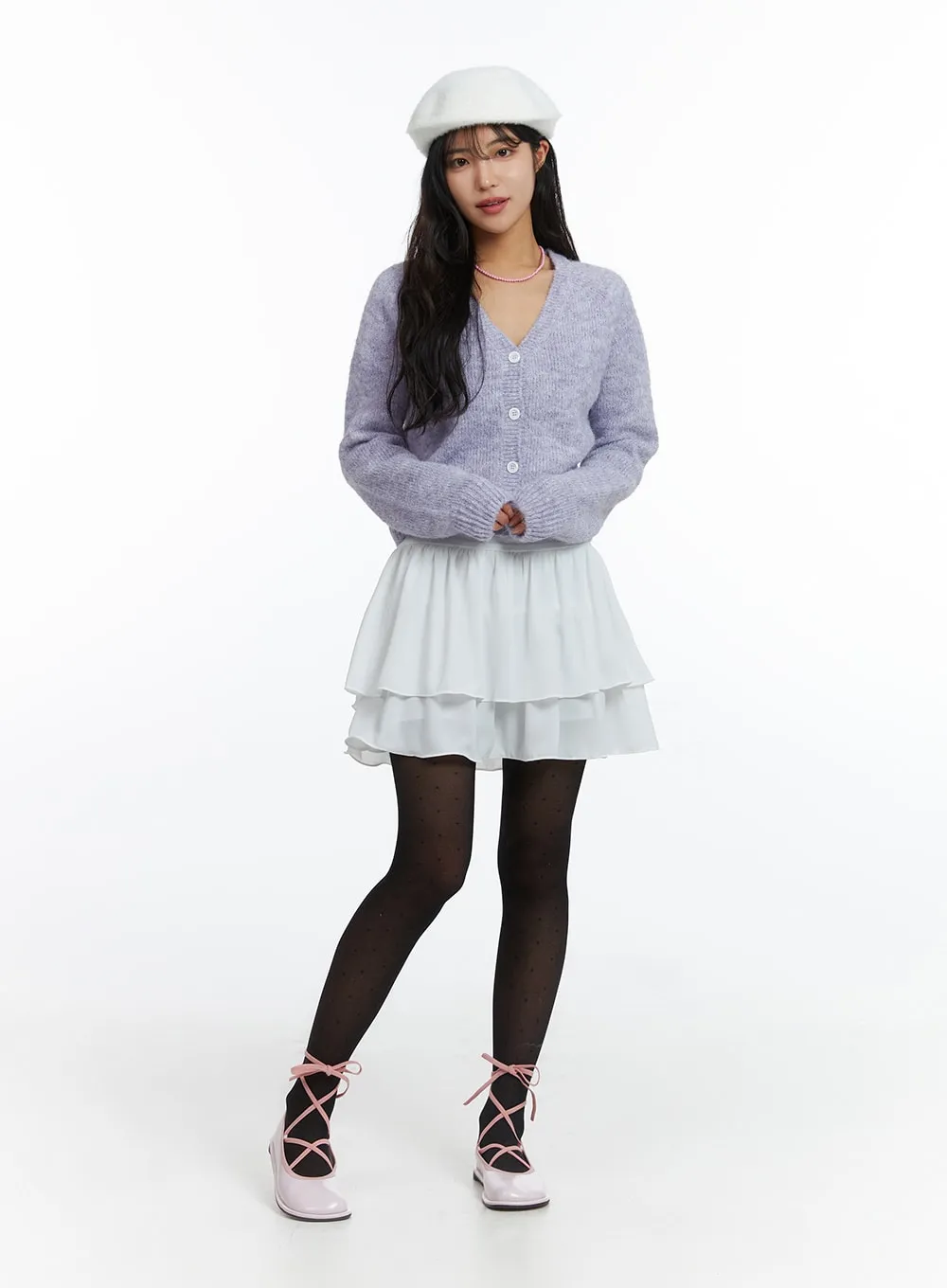 Layered Mini Skirt OJ424