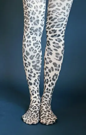 Leopard Pattered Tights