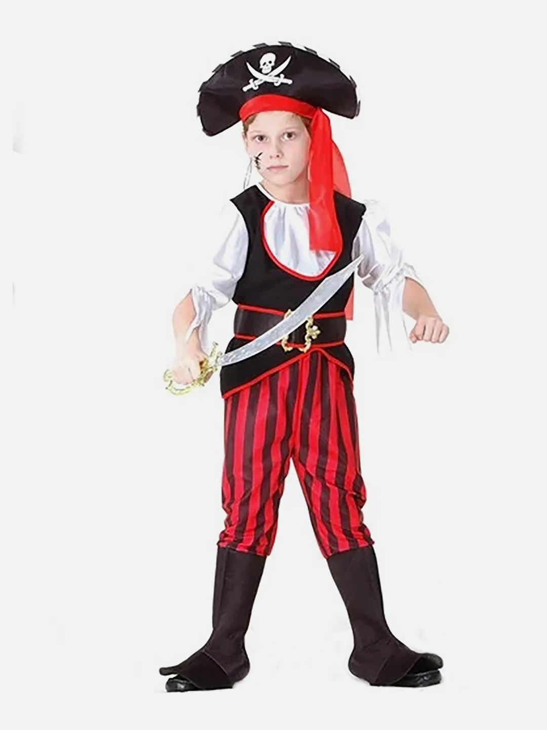 Little Surprise Box Pirates Theme Kids Halloween Costume Dress Up for Boys