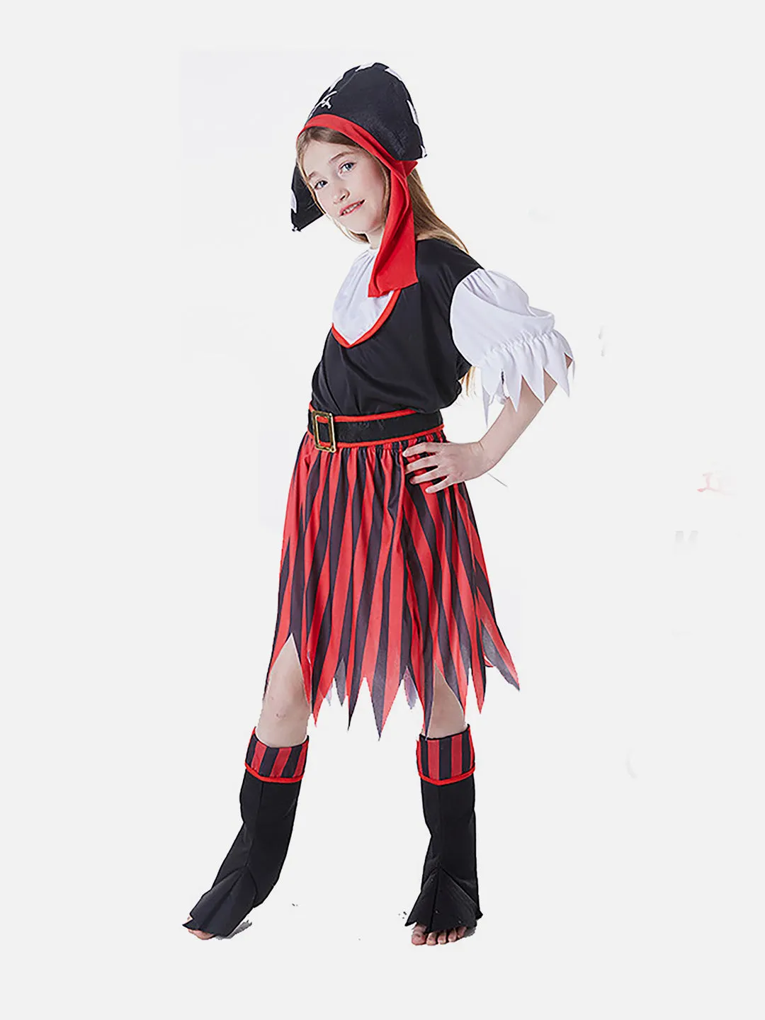 Little Surprise Box Pirates Theme Kids Halloween Costume Dress Up for Girls