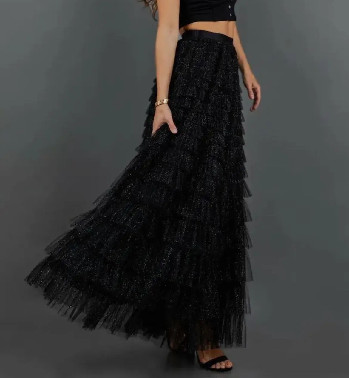 Long Layered Skirt