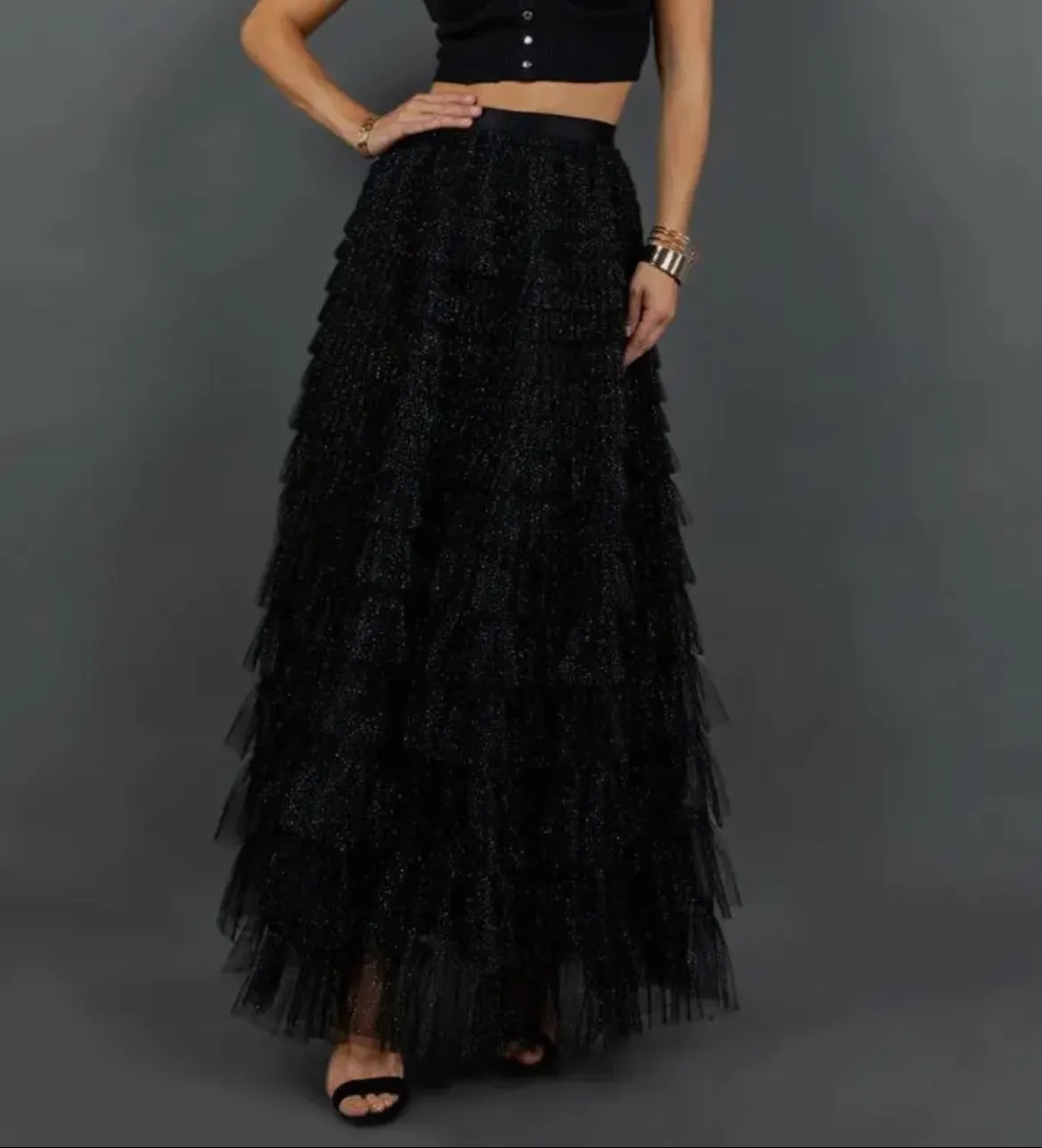 Long Layered Skirt