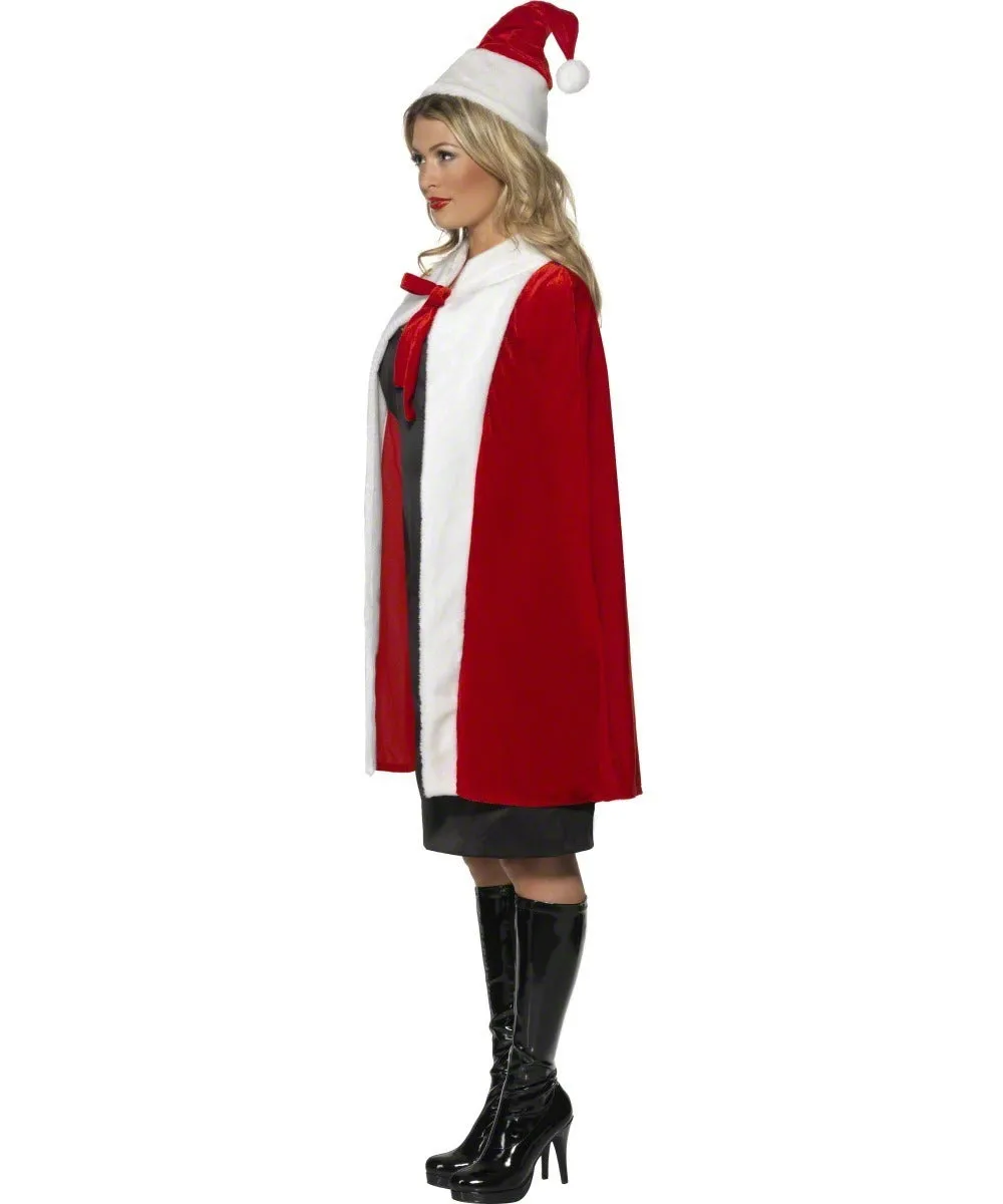 Luxury Cape and Hat Christmas Costume