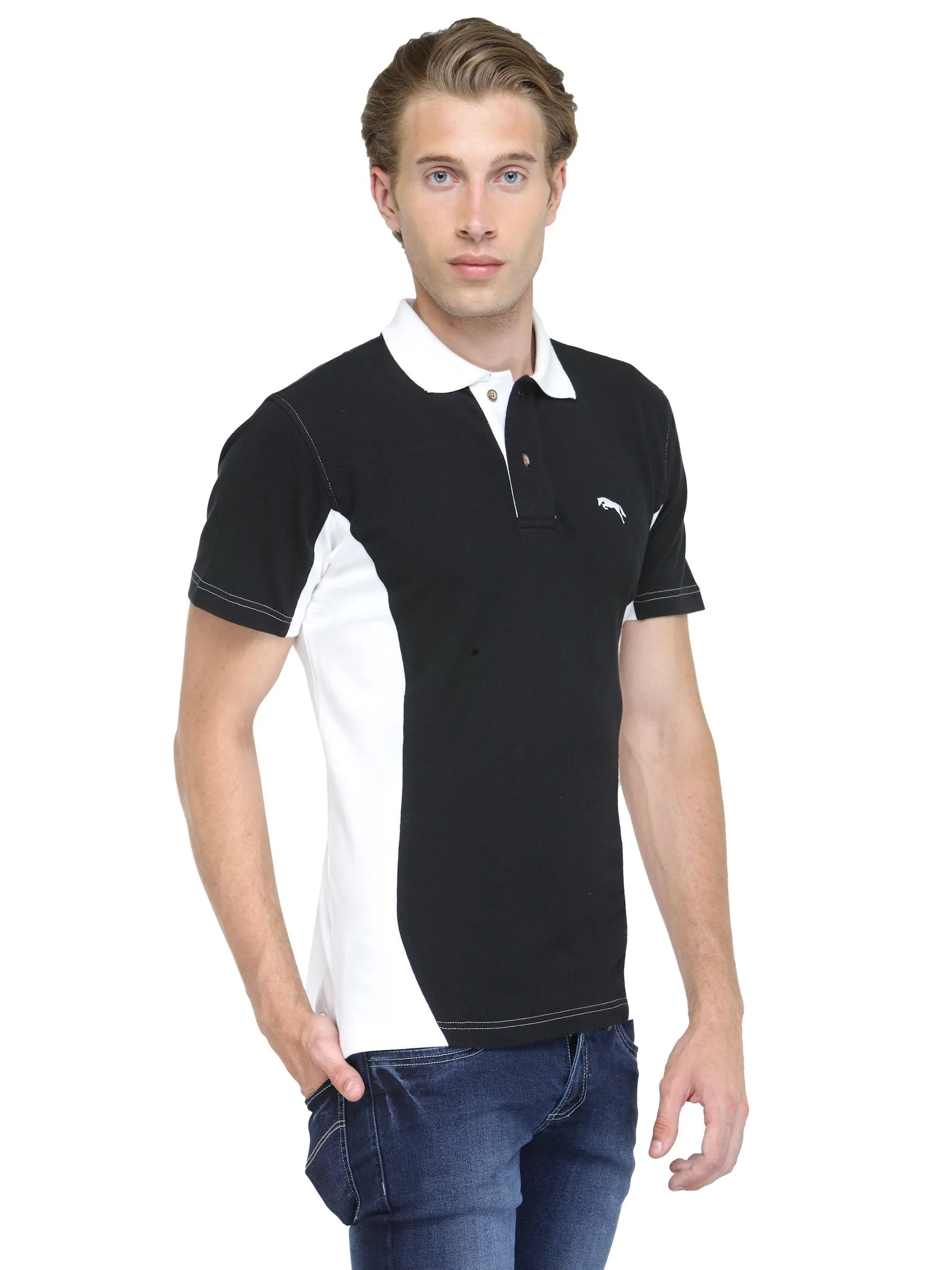 Men Short Sleeve Polo T-Shirt