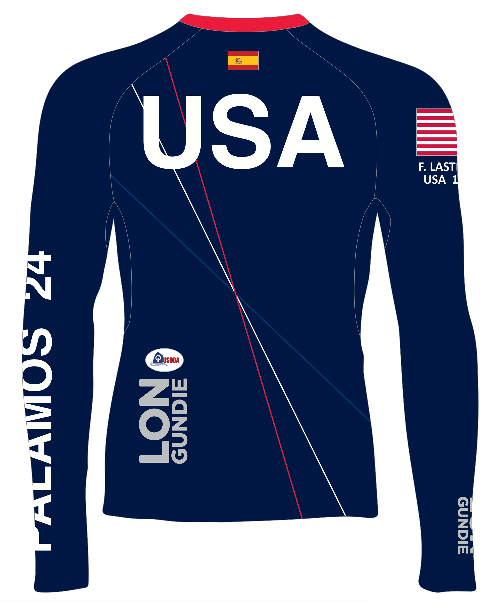 MEN TECH-TEE TOP LONG SLEEVE NAVY | USODA PALAMOS | PSNLZ'D