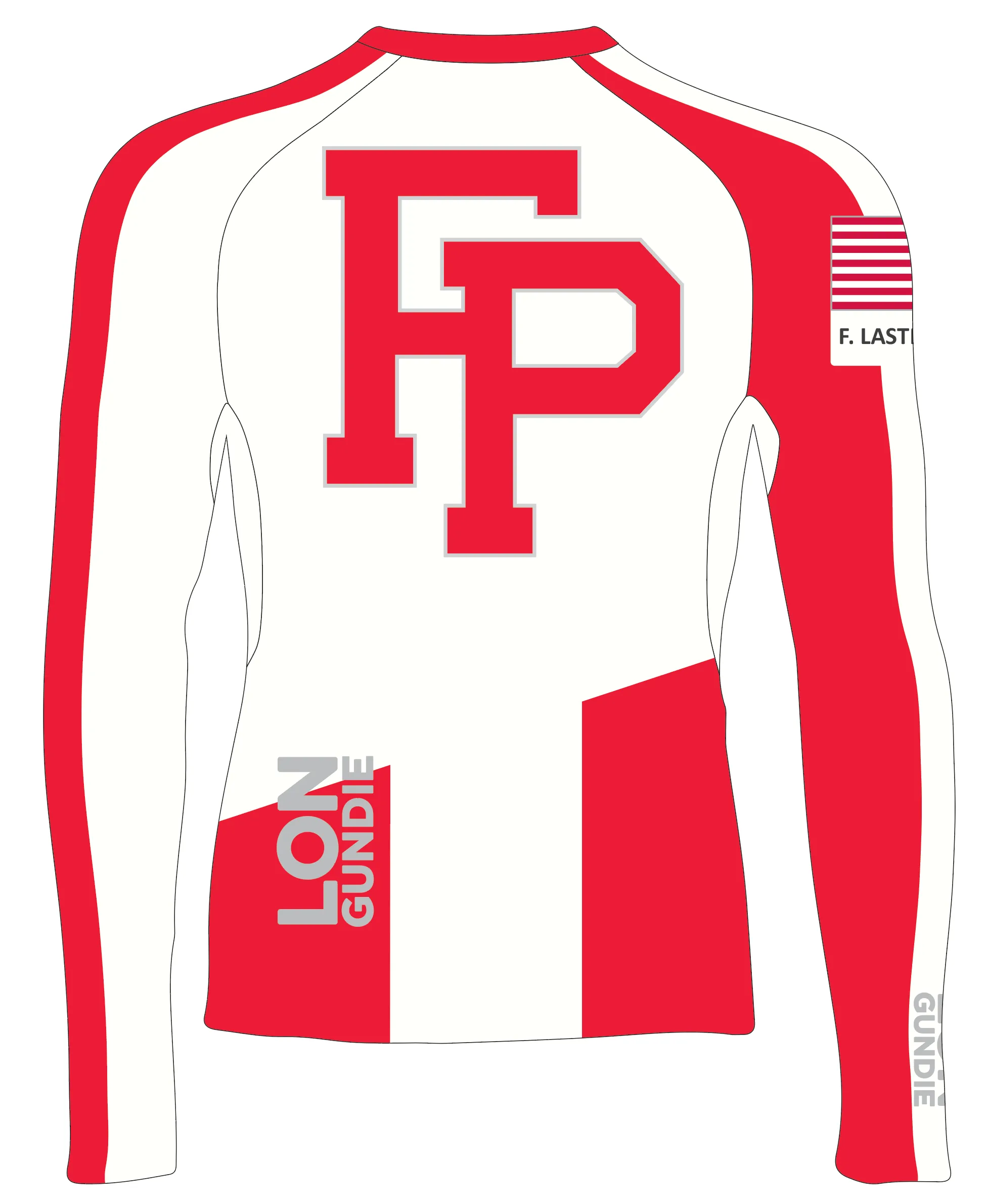 MEN TECH-TEE TOP LONG SLEEVE WHITE | FAIRFIELD PREP SAILING | PSNLZ'D