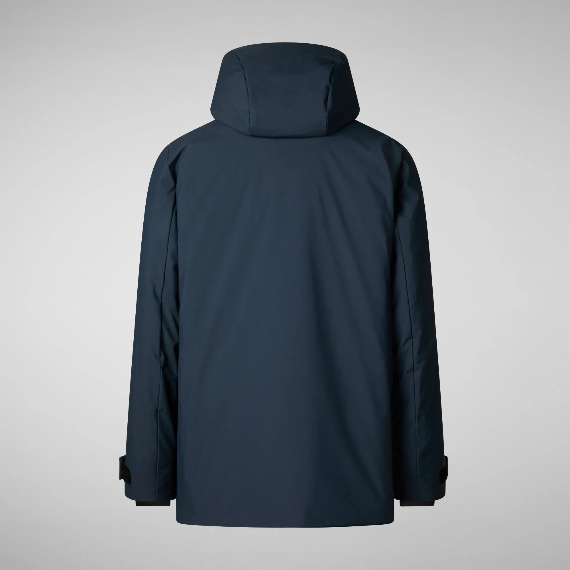 Men's  hooded parka Wilder in blue black