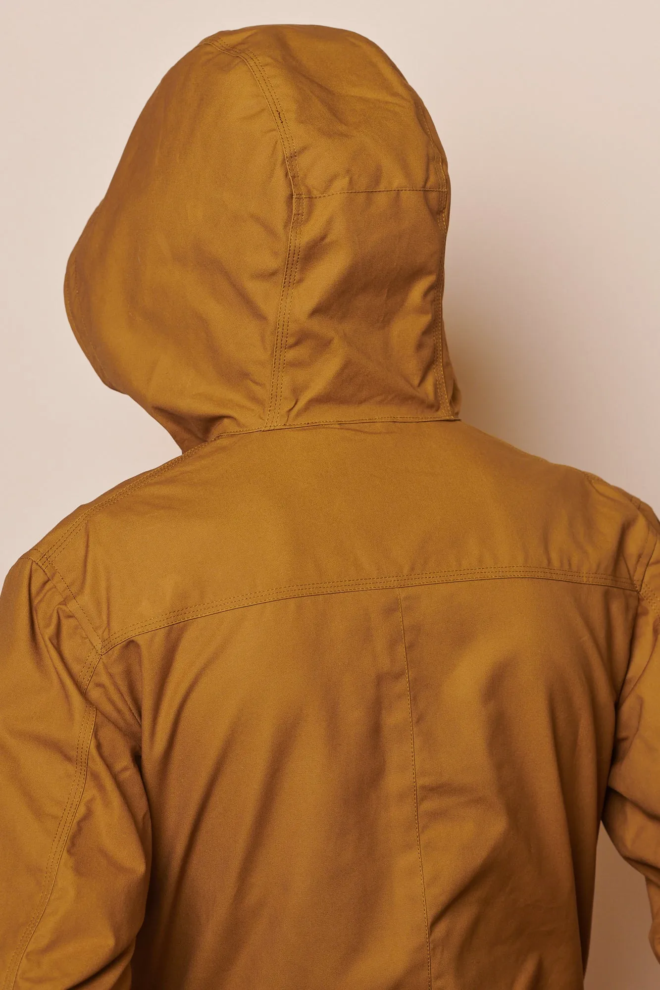 Men's Waxed Mountain Parka - Tan