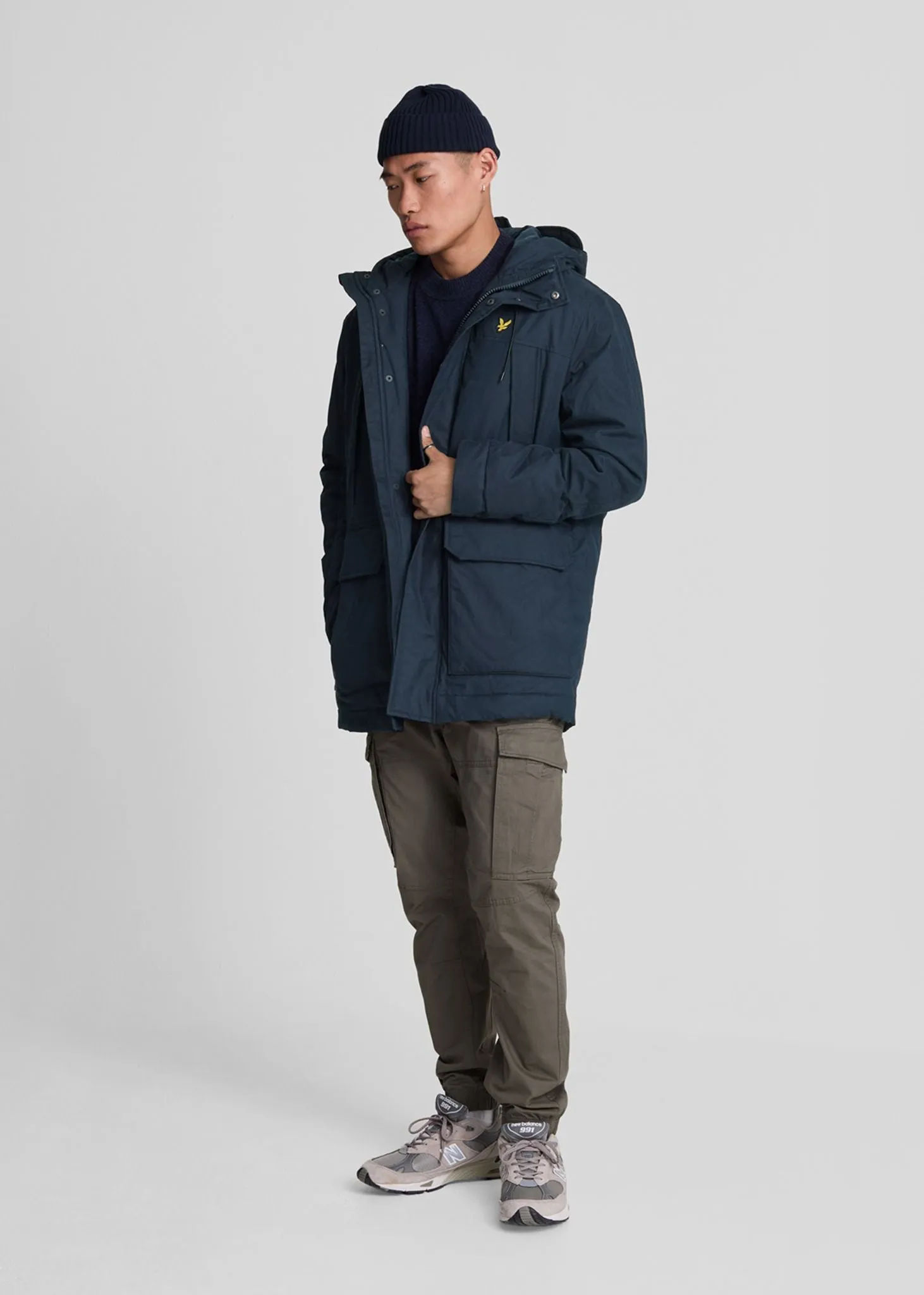 Microfleece parka 2.0 - dark navy