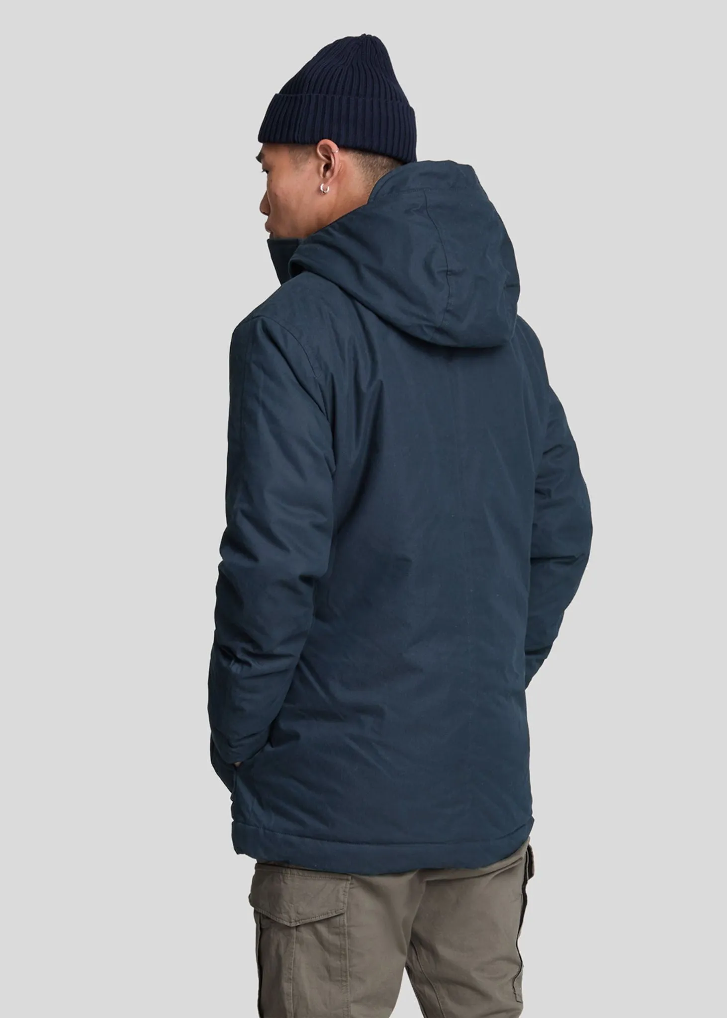 Microfleece parka 2.0 - dark navy