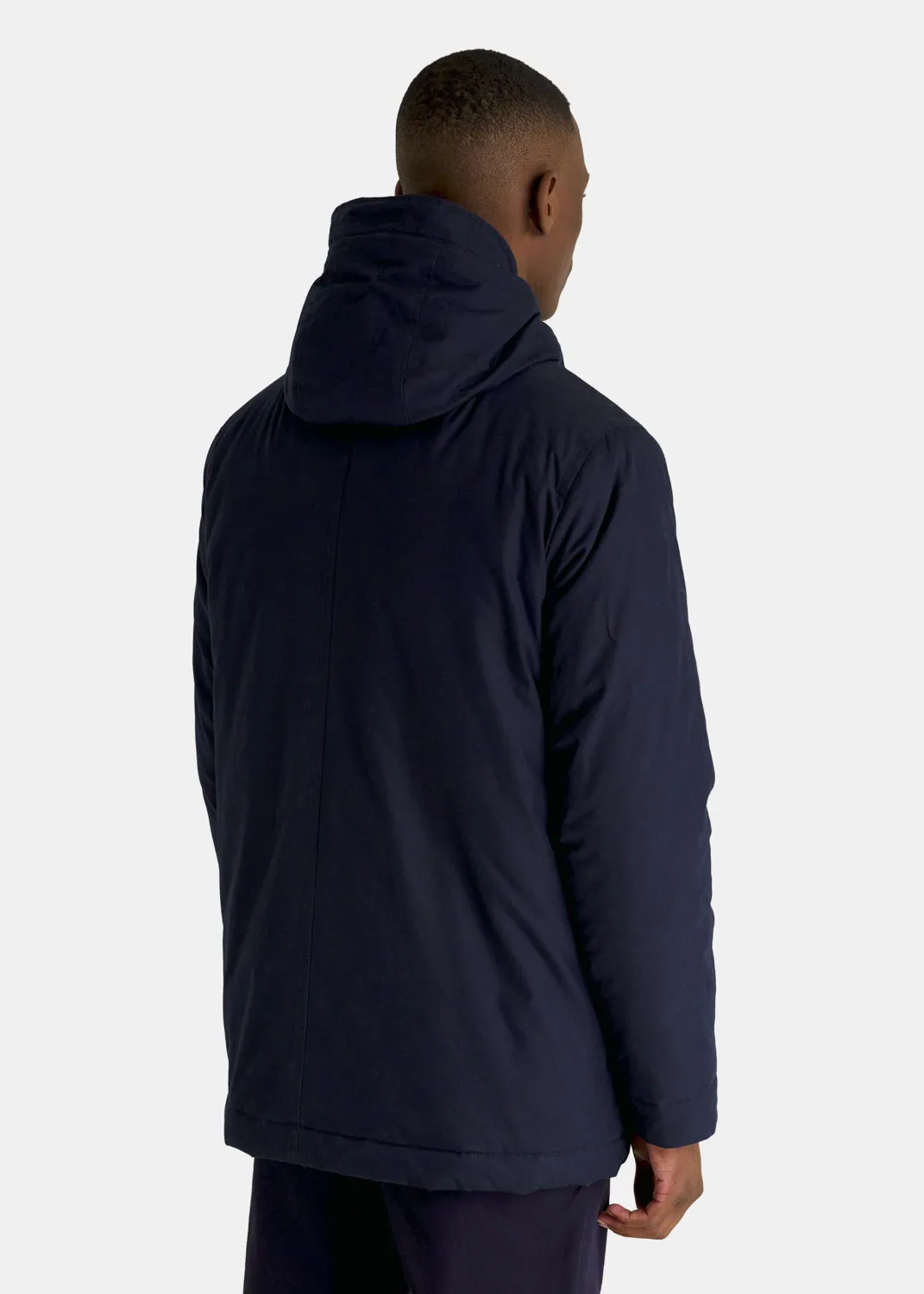 Microfleece parka 2.0 - dark navy