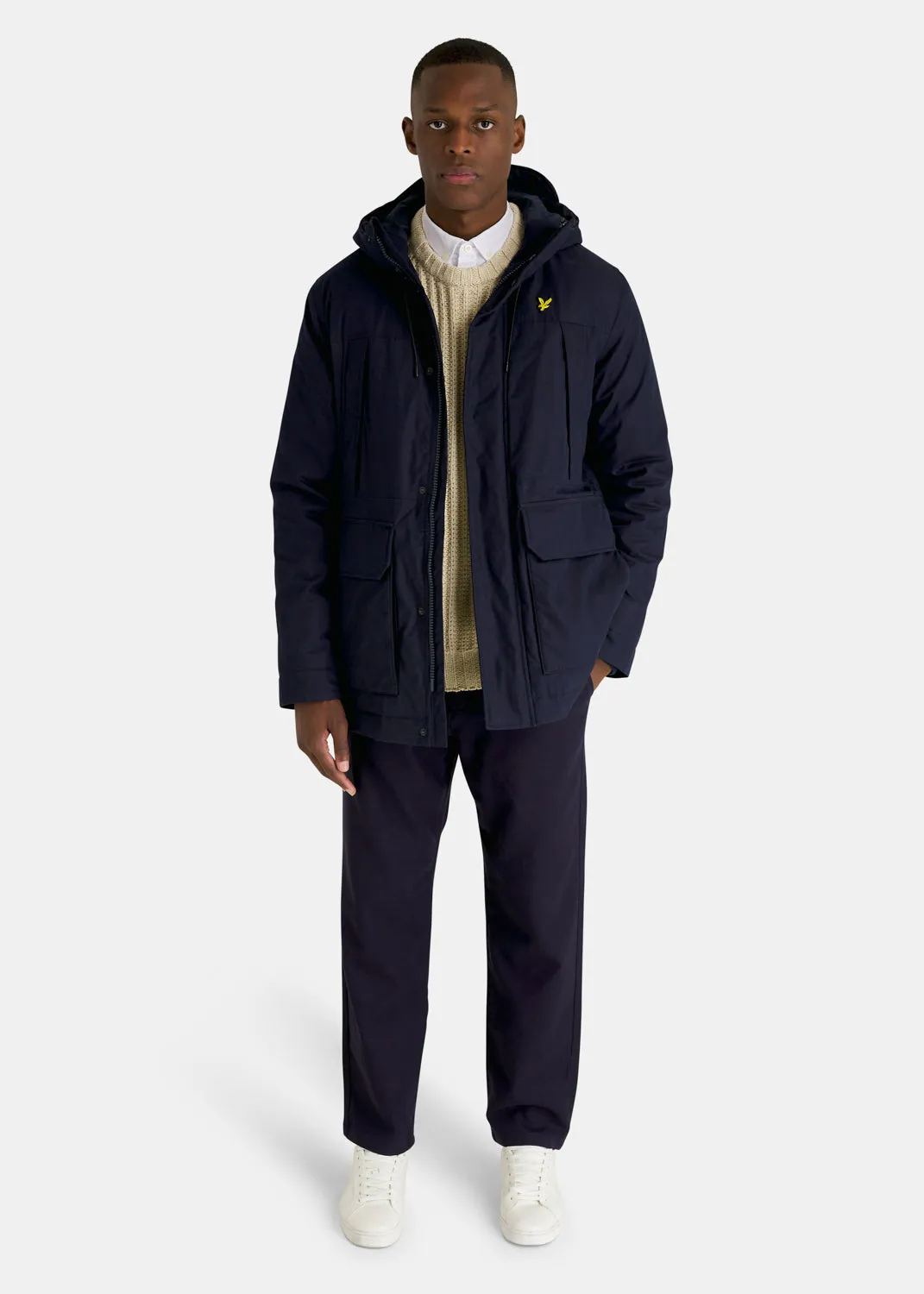 Microfleece parka 2.0 - dark navy