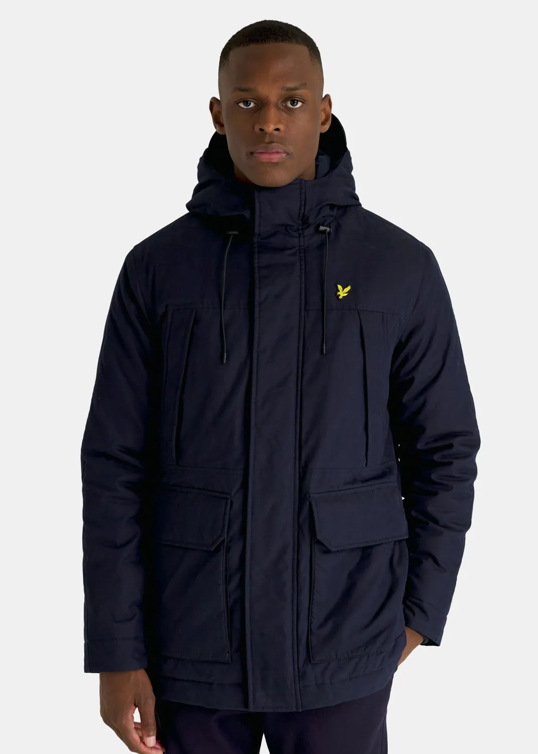 Microfleece parka 2.0 - dark navy