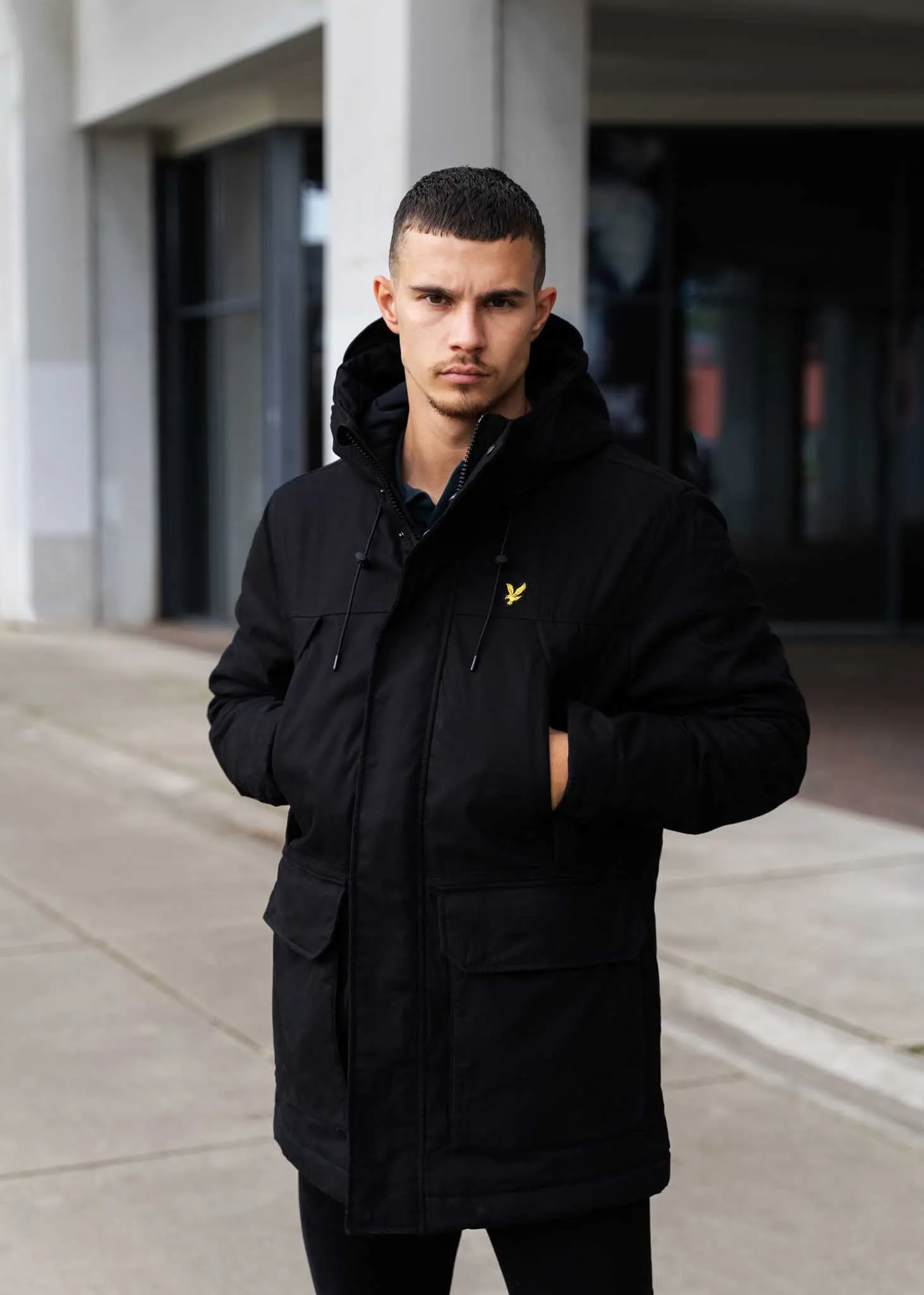 Microfleece parka 2.0 - jet black