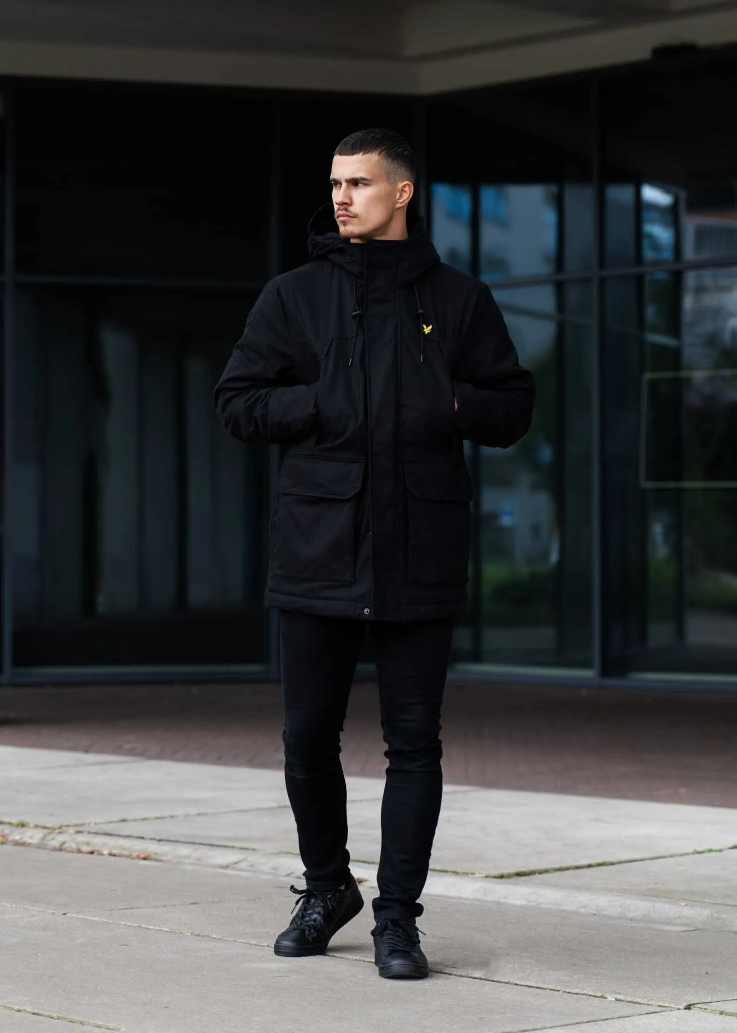 Microfleece parka 2.0 - jet black