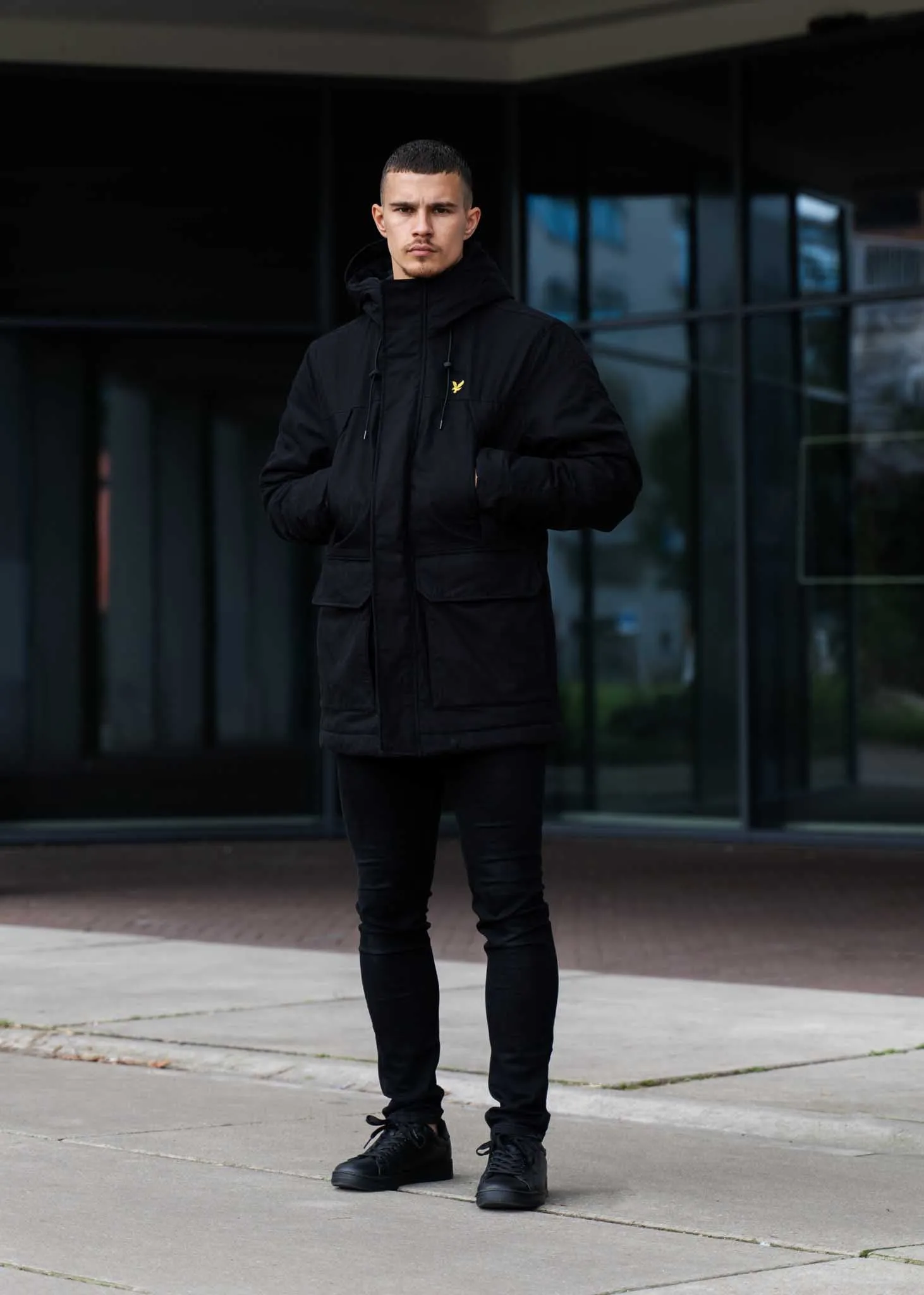 Microfleece parka 2.0 - jet black