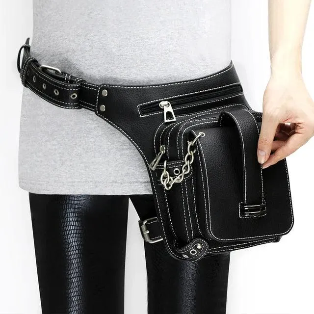 Motorcycle Hip Leg Bag