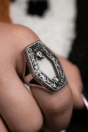 Mourning Widow Ring by Lively Ghosts