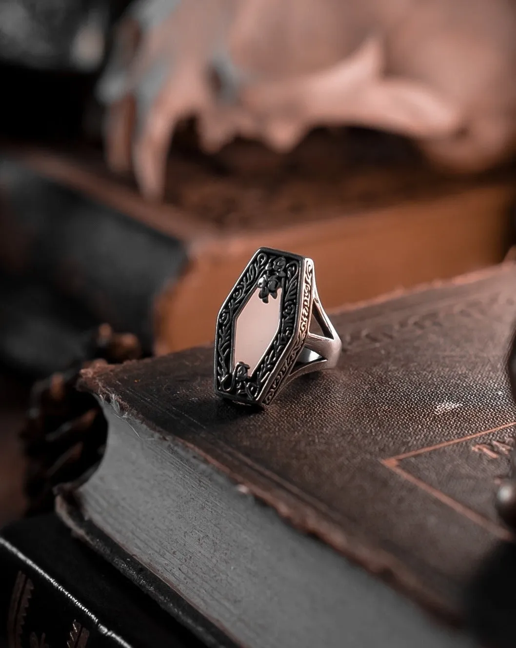 Mourning Widow Ring by Lively Ghosts