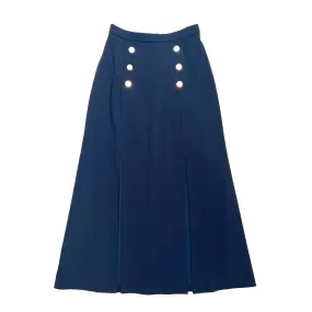 Navy Long Skirt - 0