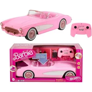 New - Hot Wheels RC Barbie Corvette Remote Control Car from Barbie: The Movie