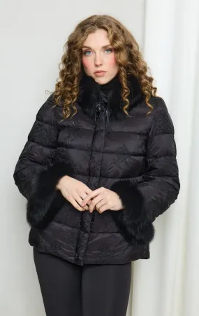 Nitia - Puffer with Fur Trim