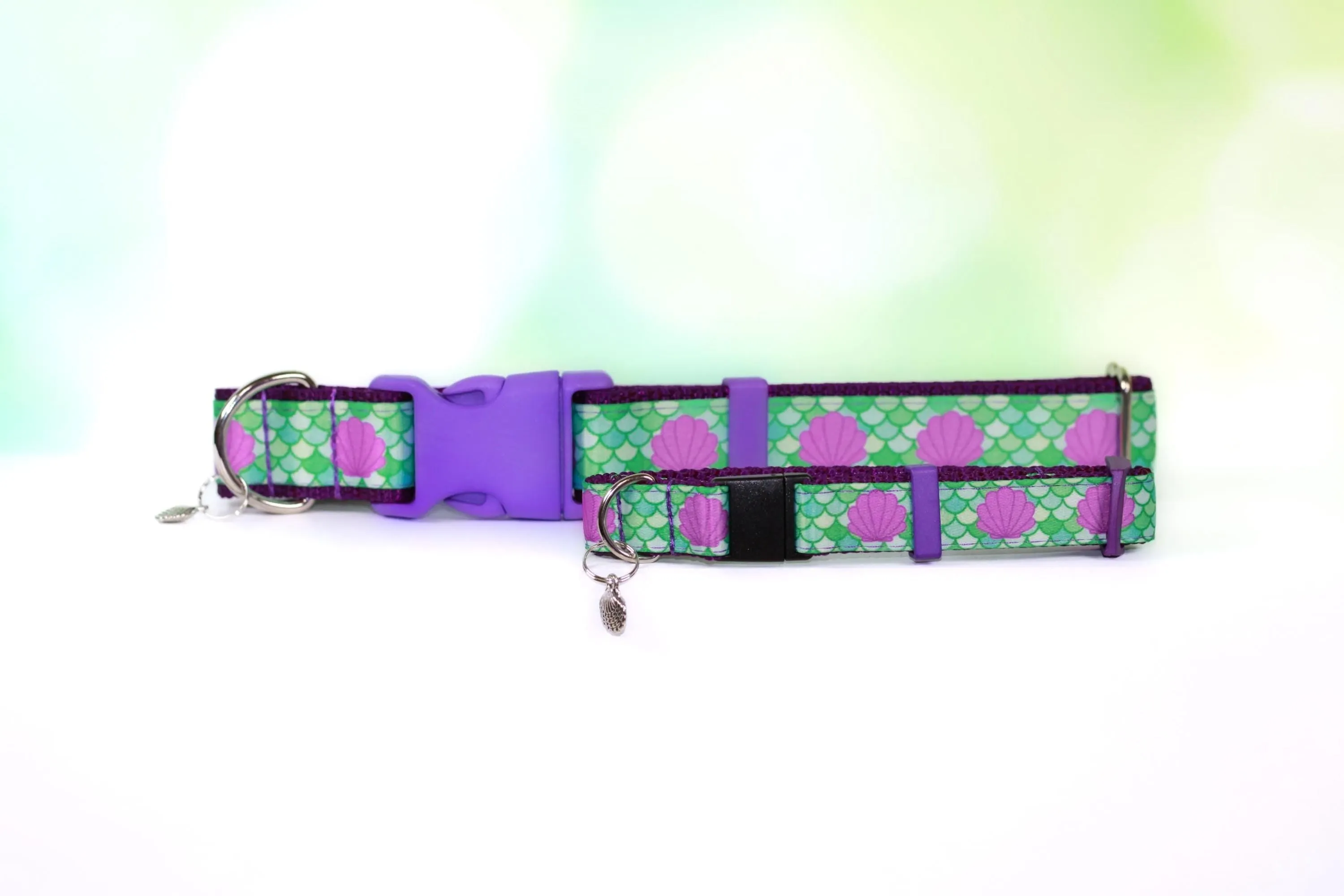 Ocean princess, Mermaid dog collar, Ariel , Little mermaid, Dog collar, Cat collar, Adjustable collar