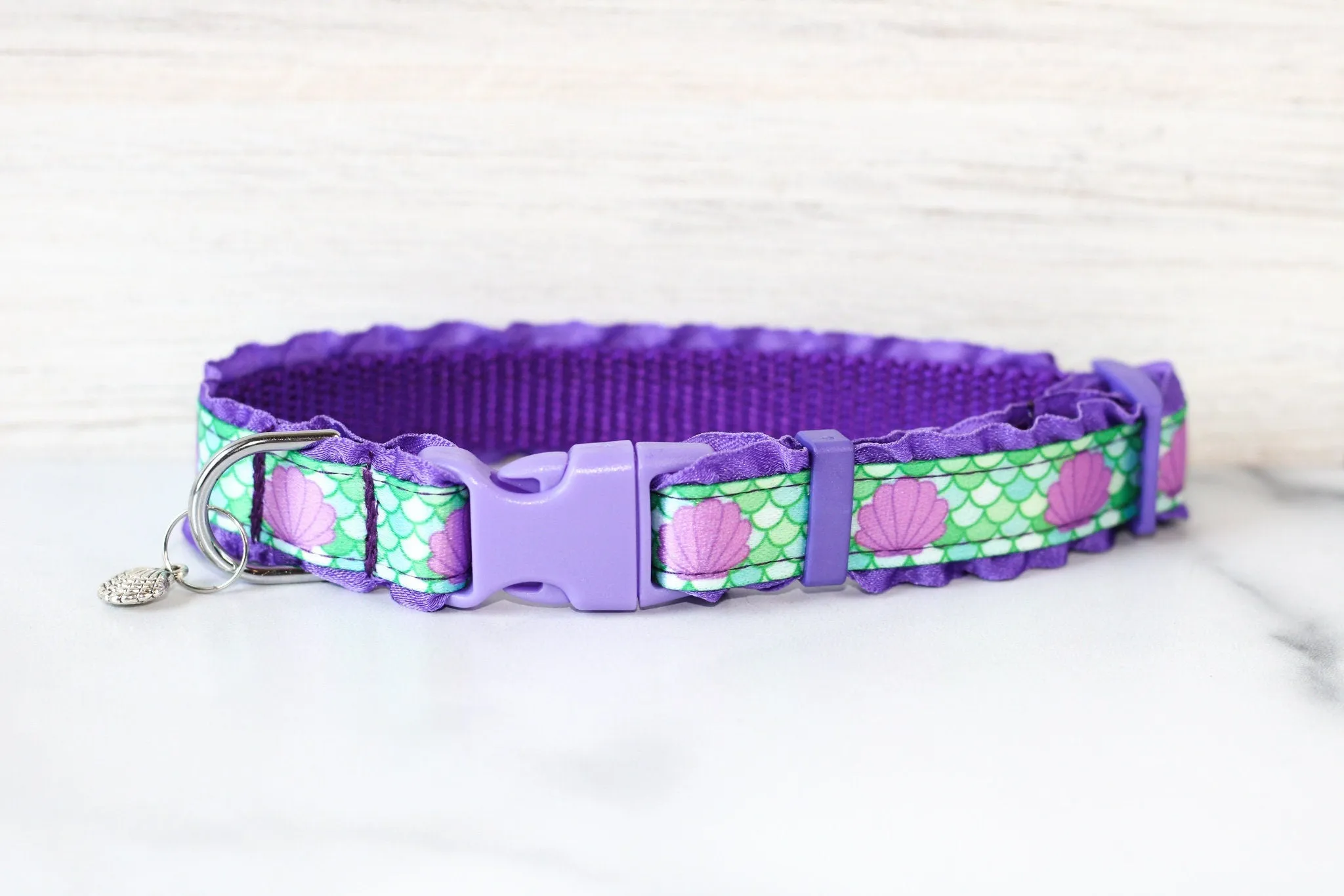 Ocean princess, Mermaid dog collar, Ariel , Little mermaid, Dog collar, Cat collar, Adjustable collar