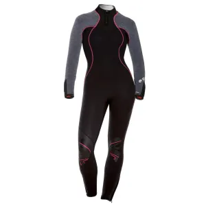 Open Box Bare 3/2mm Womens Nixie Ultra Dive Wetsuit-Grey Heather -10