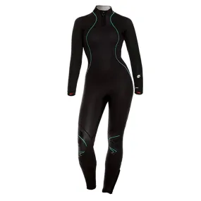 Open Box Bare 5mm Womens Nixie Ultra Dive Wetsuit-Black-06