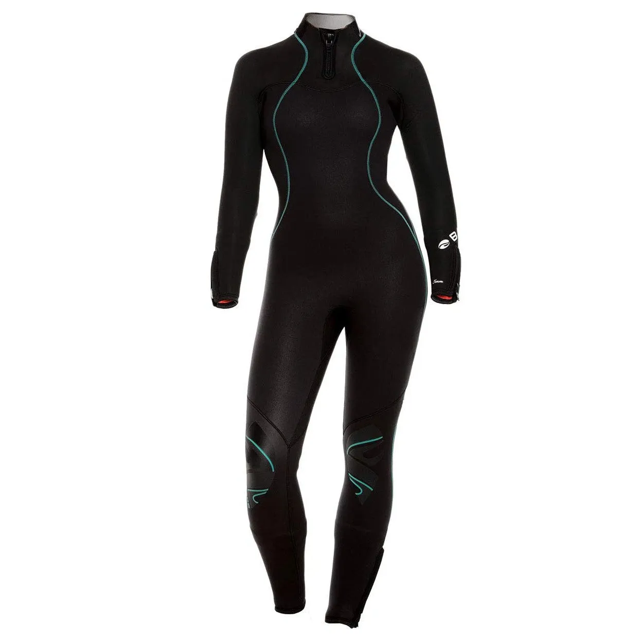 Open Box Bare 7mm Womens Nixie Ultra Dive Wetsuit-Black-06 (with defect)