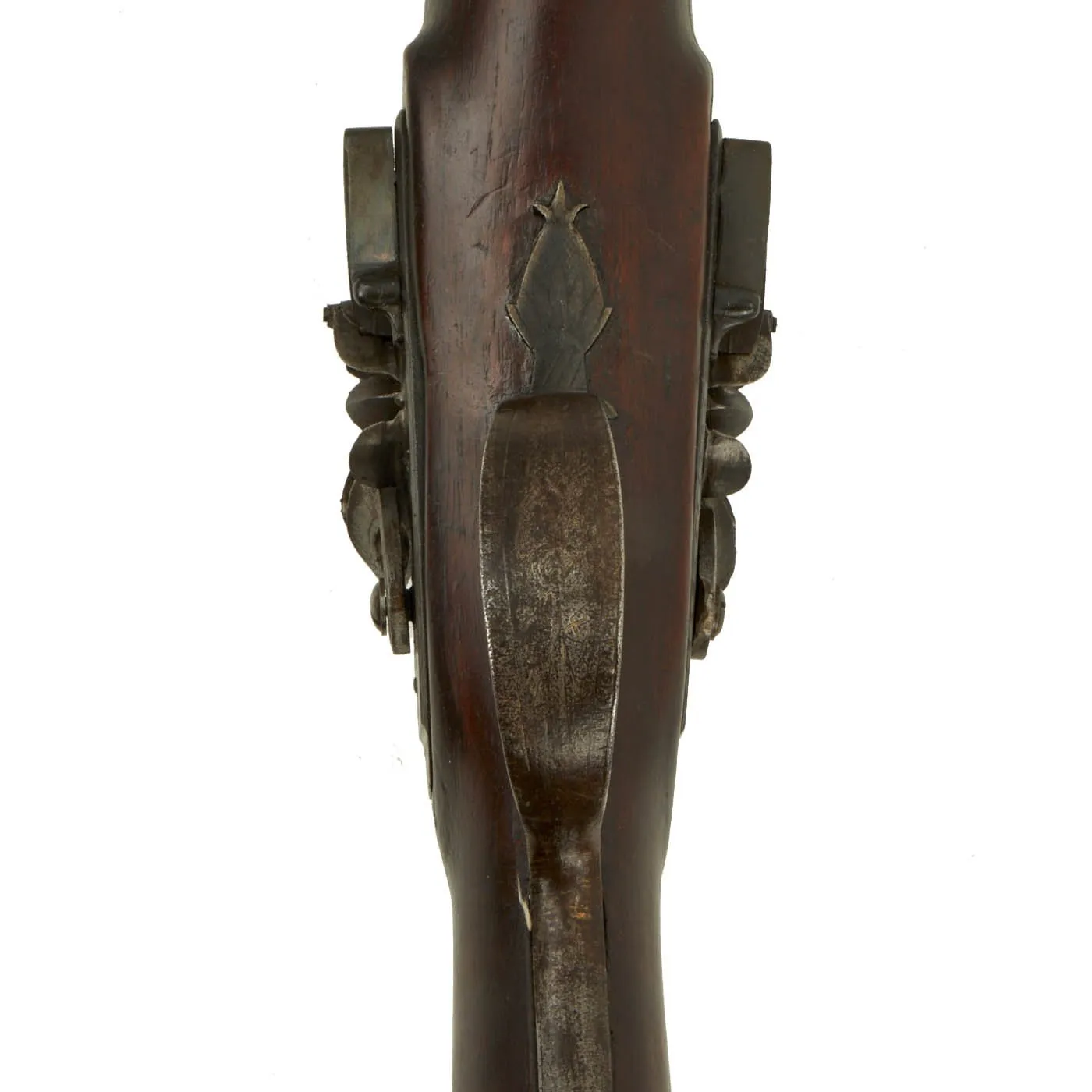 Original British 14 Bore Double Barrel Flintlock Coaching Shotgun by Harvey of Exeter - circa 1820