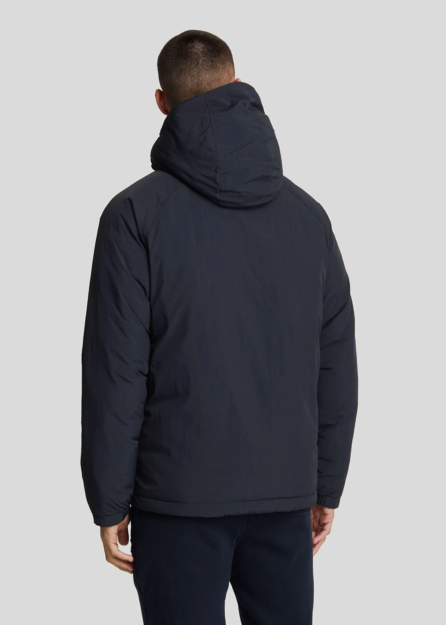 Padded puffer jacket - dark navy