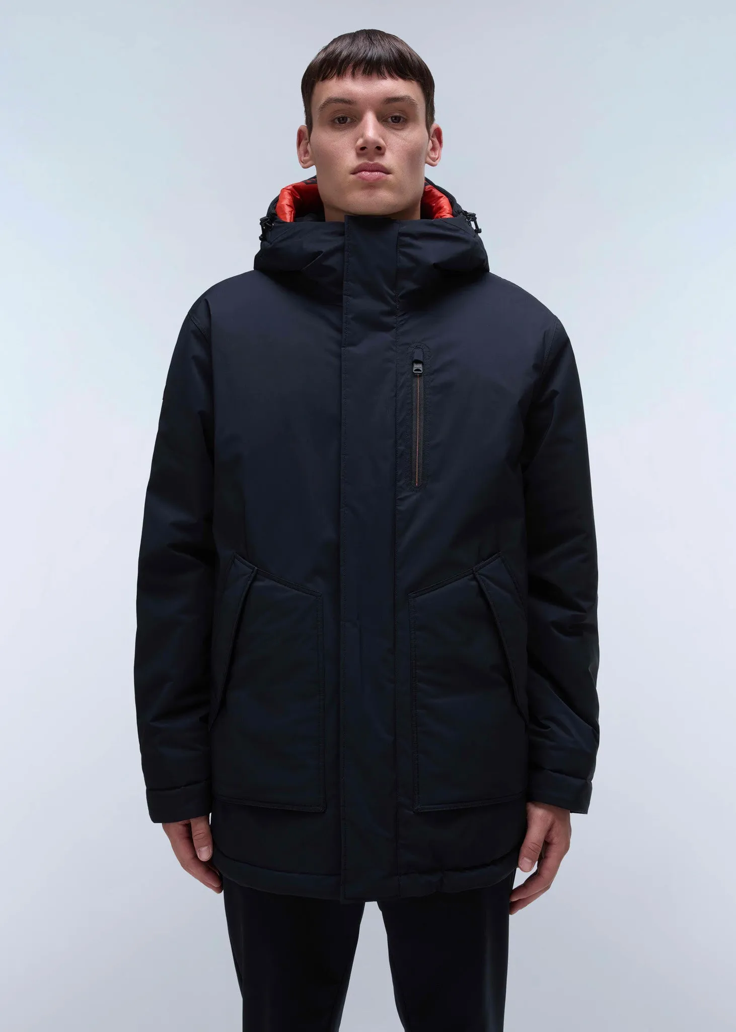 Parka jacket - black