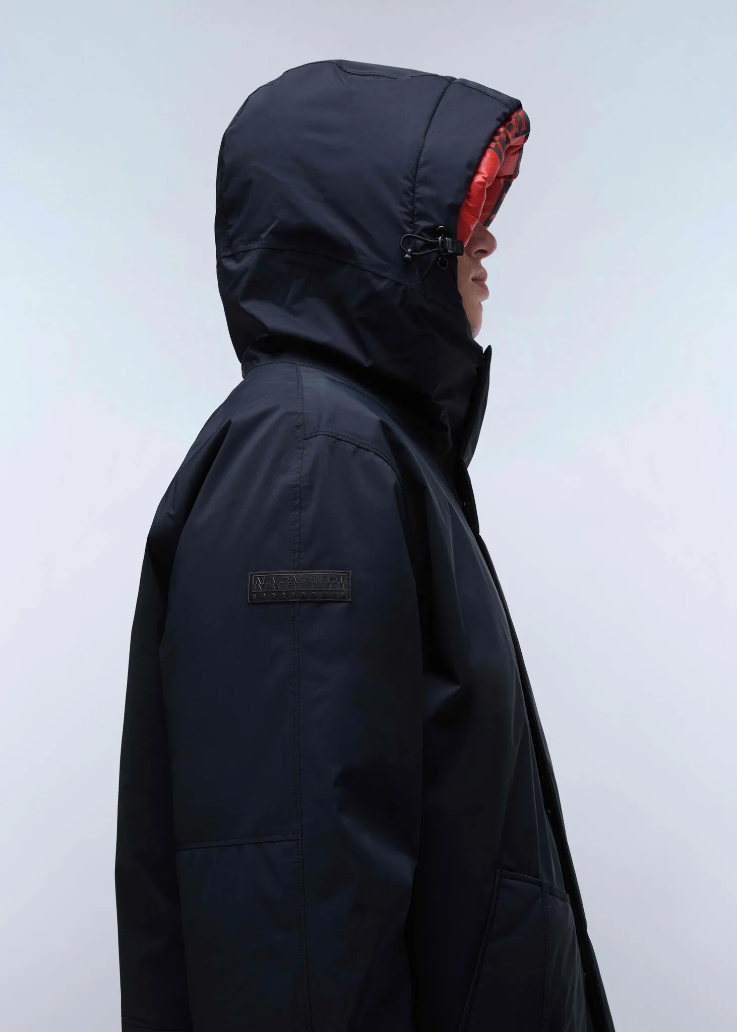 Parka jacket - black