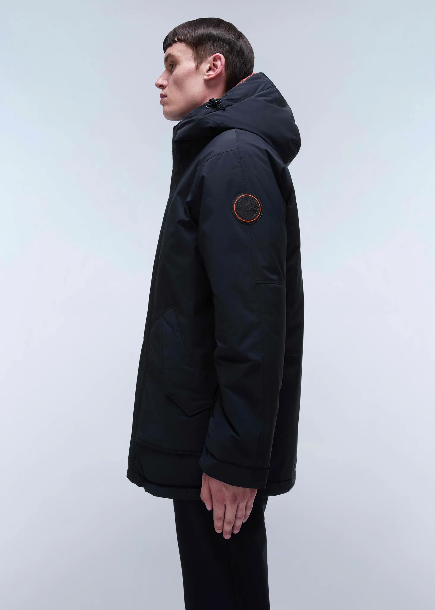 Parka jacket - black