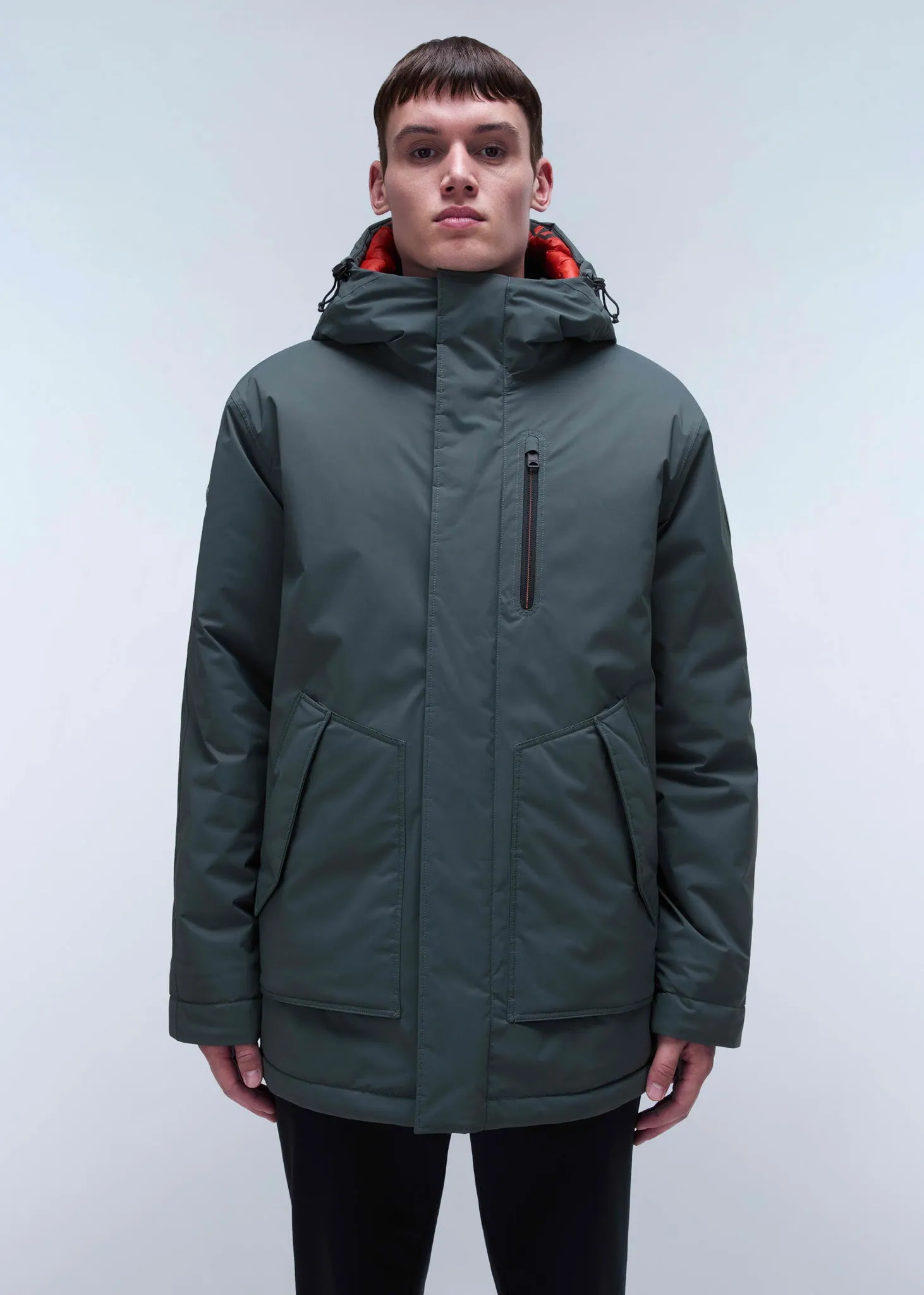 Parka jacket - green urban