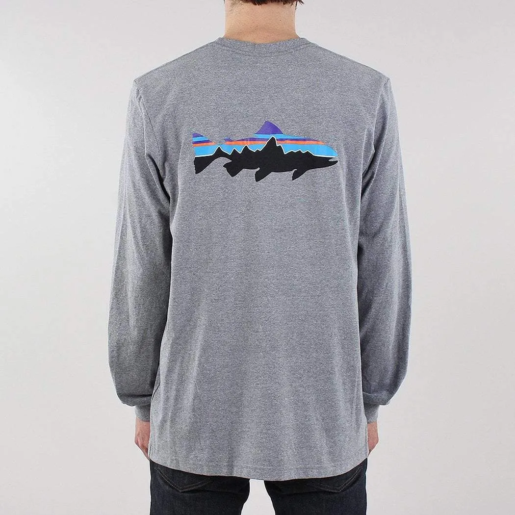 Patagonia Fitz Roy Trout Responsibili-Tee Long Sleeve T-shirt